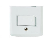 Conjunto Tramontina Lux 4X2 Branco Com Placa (2 Simples) 
