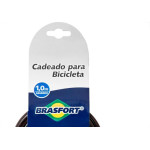 Cadeado Bicicleta Brasfort Com Segredo 08Mmx1M 7017