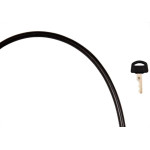 Cadeado Bicicleta Brasfort Com Chave 08X60Cm 7016