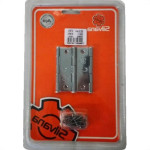 Dobradica Silvana 880 Cromada 2.1/2'' Blister Com 3 Pecas 91450