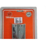 Dobradica Silvana 880 Cromada 2.1/2'' Blister Com 3 Pecas 91450