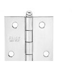 Dobradica Silvana 880 Cromada 3.1/2'' Blister Com 3 Pecas 91474
