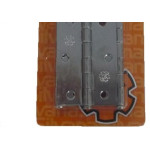 Dobradica Serralheiro Silvana 880 Ferro Latonado Oxidado 3.1/2X3'' Com 3 Pecas 93789