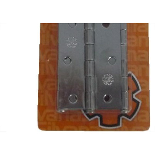 Dobradica Serralheiro Silvana 880 Ferro Latonado Oxidado 3.1/2X3'' Com 3 Pecas 93789