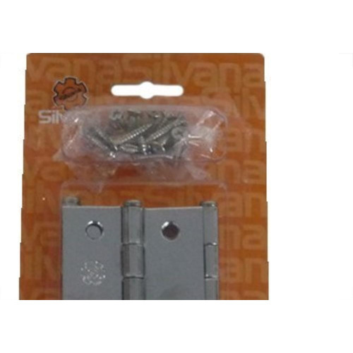 Dobradica Serralheiro Silvana 880 Ferro Latonado Oxidado 3.1/2X3'' Com 3 Pecas 93789