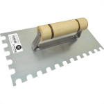 Desempenadeira Aco Neplastic Dentada 12X24Cm 7 - Kit C/12 