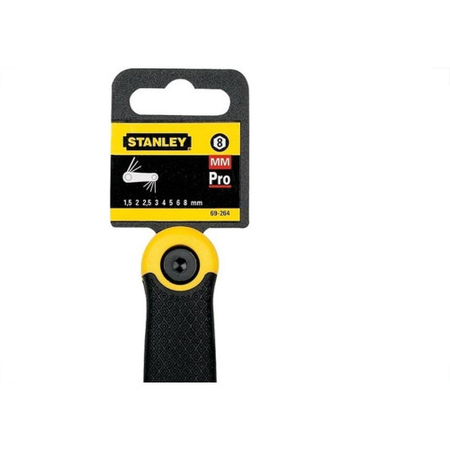 Chave Allen Stanley Canivete 1,5 A 8Mm Com 08 Pecas 69-264