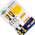 Chave Fenda/Phillips/Torx Brasfort Com Catraca Com 22 Pecas 7031