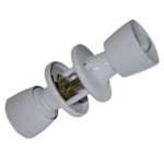 Fechadura Tubular Gold Cilindrica Tf09 Branca Sft050009