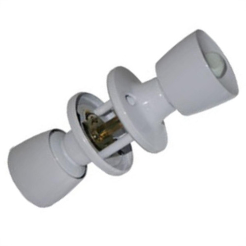 Fechadura Tubular Gold Cilindrica Tf09 Branca Sft050009