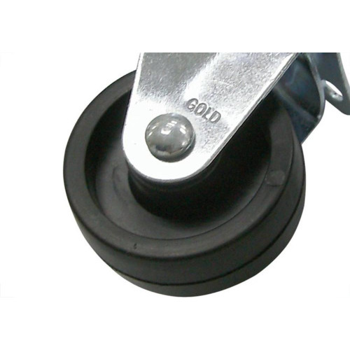 Rodizio Gold Polipropileno Base Giratorio Com Trava 40Mm Spp140004 - Kit C/10 