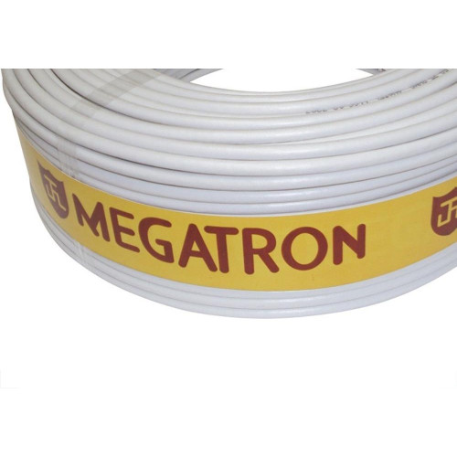 Fio Coaxial Megatron 59 Branco 67% 100M 1440