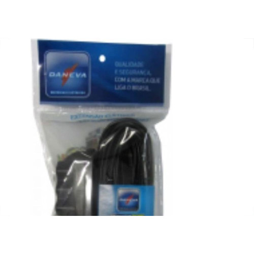 Extensao Daneva Sort Economica Paralelo Preta 10M Dn1657