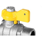 Registro Gas Genebre Angular Borboleta 1/2X1/2 Macho/Macho 3550 04