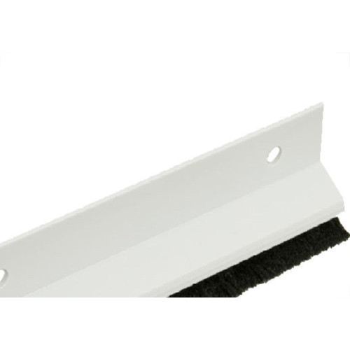 Friso Para Porta Pvc Branco Escova+Furo 80 