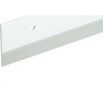 Friso Para Porta Pvc Branco Flexivel +Furo 80 