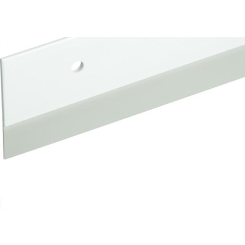 Friso Para Porta Pvc Branco Flexivel +Furo 80 