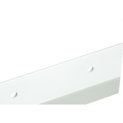 Friso Para Porta Pvc Branco Flexivel +Furo 80 