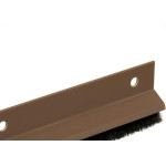 Friso Para Porta Pvc Marrom Escova+Furo 80 