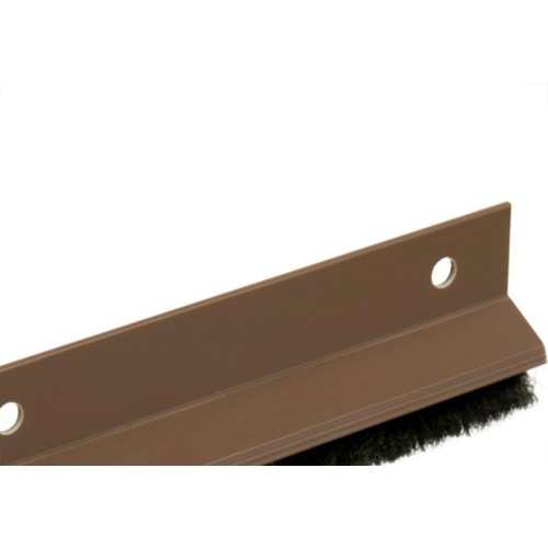 Friso Para Porta Pvc Marrom Escova+Furo 80 