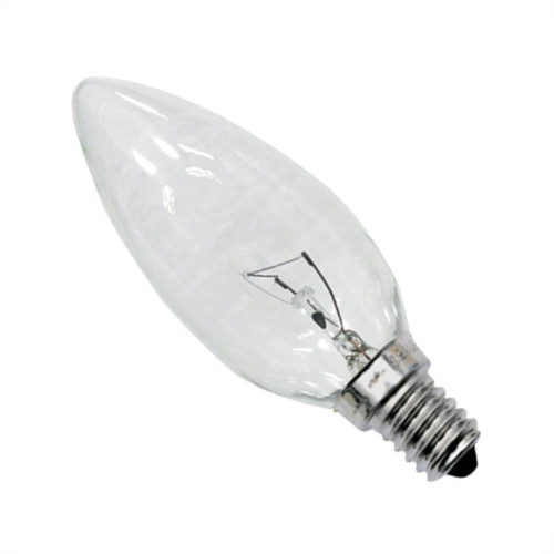 Lampada Vela 35 Brasfort Clara E14 40 X 127 7228 - Kit C/10 