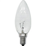 Lampada Vela 35 Brasfort Clara E14 40 X 220 7229 - Kit C/10 