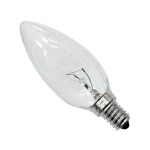 Lampada Vela 35 Brasfort Clara E14 40 X 220 7229 - Kit C/10 