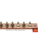 Barramento Caixa ''L.M.T''1.1/4X3/16 5 Parafuso 160Mm 2