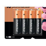 Pilha Duracell Alcalina Pequena Aa Cartela 4Pecas 