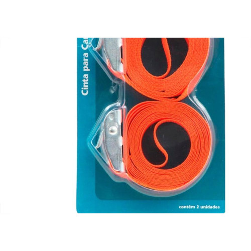 Cinta Para Carga Waft Sem Catraca 1''X2,5M 1'' 2Pecas 6240