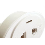 Pino Adaptador (Entrada =2 Redondo/Saida =2 Universal) Asantos Branco 10A 2110 - Kit C/10 