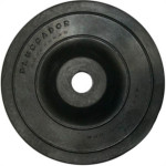 Disco Borracha Dlucca 4,5''Para Esmerilhadeira Furo 5/8'' 1821