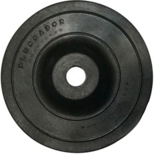 Disco Borracha Dlucca 4,5''Para Esmerilhadeira Furo 5/8'' 1821