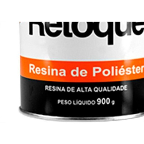 Resina Adesivo Laminado Fibra Retoque 900G 1/4'' 48