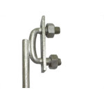 Para-Raio Suporte Para Fita Aluminio Vertical Rosca Soberba 131