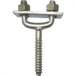Kit C/2 - Para-Raio Suporte Para Fita Aluminio Horizontal...