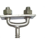 Kit C/2 - Para-Raio Suporte Para Fita Aluminio Horizontal...