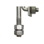 Para-Raio Suporte Para Fita Aluminio Vertical Rosca Mecanica 135