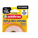 Fita Dupla Face Adelbras Espuma 12 X 2M 