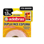 Fita Dupla Face Adelbras Espuma 19 X 2M .