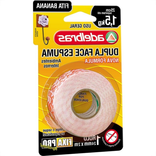 Fita Dupla Face Adelbras Espuma 24 X 2M 