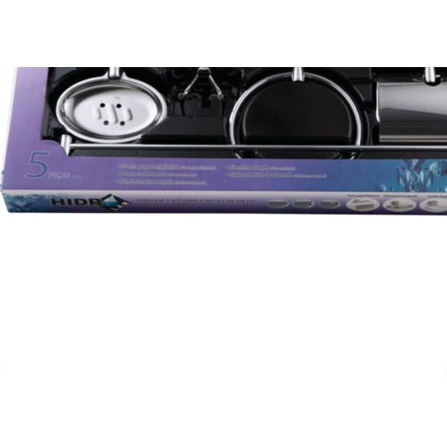 Acessorio Wc Hidrolar Kit Com 5 Pecas Cromado 997