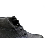 Botina Cartom 013 Pu Com Cadarco ''38'' Com Biqueira Par 2305