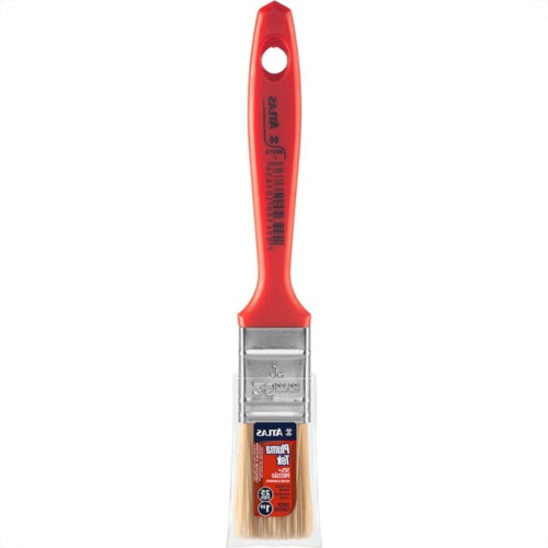 Pincel Trincha Pintura Atlas   315 X 1'' Plumatek At315/3 - Kit C/12 