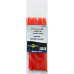 Abracadeira Nylon Brasfort Vermelha 2,5X200 50 Pecas 7299