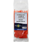 Abracadeira Nylon Brasfort Vermelha 3,6X150 50 Pecas 7303