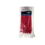 Abracadeira Nylon Brasfort Vermelha 3,6X300 50 Pecas 7307