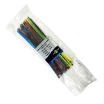 Abracadeira Nylon Brasfort Cores 2,5X200 50 Pecas 7308
