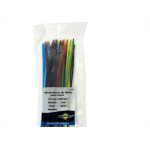 Abracadeira Nylon Brasfort Cores 2,5X200 50 Pecas 7308