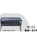 Churrasqueira Chapa Pintada Riskgas''3''30X60X80 502